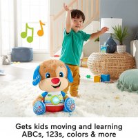 Голямо образователно куче Fisher Price, говорещо на български език HJF22, снимка 6 - Плюшени играчки - 38821392