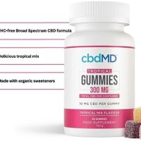 cbdMD 300 mg 30 гумени хапчета за спокоен сън, облекчават тревожността CBD, снимка 5 - Хранителни добавки - 42238376