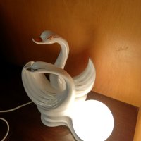 Порцеланова нощна лампа, снимка 8 - Настолни лампи - 42256556