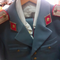 Офицерска униформа Народна милиция, снимка 3 - Антикварни и старинни предмети - 44708700