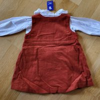 нова рокля българска, 80см, снимка 2 - Бебешки рокли - 11334166