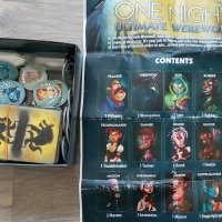 One Night Ultimate Werewolf (немско издание), снимка 2 - Настолни игри - 40615943