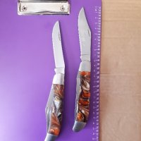 Джобен нож с две остриета, снимка 1 - Ножове - 44403546