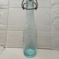 Ретро шише бутилка с керамична кокалена тапа, снимка 10 - Антикварни и старинни предмети - 42686334