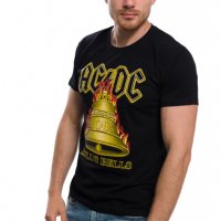 Нова мъжка тениска с дигитален печат на музикалната група AC/DC - Hells Bells, снимка 11 - Тениски - 29930800
