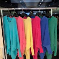 НАМАЛЕН - Нов пухкав пуловер бутик Vision, снимка 5 - Блузи с дълъг ръкав и пуловери - 38572644