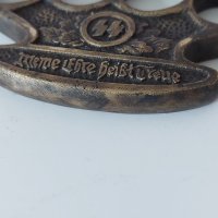 Бронзов метален бокс WW2 Германия/нож,сабя ,щик,кортик/, снимка 6 - Антикварни и старинни предмети - 36691260