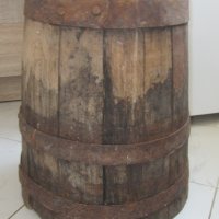 Старо дървено каче, буре бъчва каца бъкел съд, снимка 1 - Антикварни и старинни предмети - 29272276