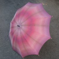 Ретро чадър зонт, снимка 1 - Антикварни и старинни предмети - 30284122