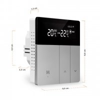 WiFi интелигентен термостат Smart thermostat TH213- W, снимка 9 - Бойлери - 39299925