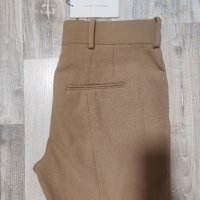 Нов бежов панталон на Zara, снимка 2 - Панталони - 42908887