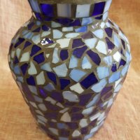 Дизайнерска ваза, снимка 1 - Антикварни и старинни предмети - 29281750