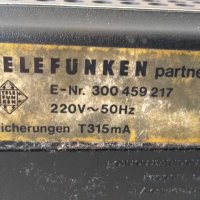 Радио Telefunken partner 400#1, снимка 8 - Радиокасетофони, транзистори - 42920920