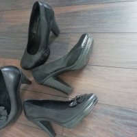 Два чифта обувки естествена кожа, снимка 1 - Дамски елегантни обувки - 31575411