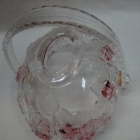 Стъклена кошница WALTHER - GLAS Carmen SATIN ROSE, снимка 7 - Други - 39648962