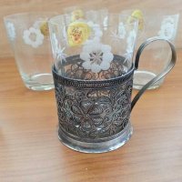 стари  руски стакани подстакани филигран, снимка 9 - Антикварни и старинни предмети - 25725506