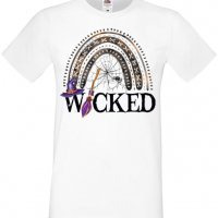 Мъжка тениска Wicked Witch,Halloween,Хелоуин,Празник,Забавление,Изненада,Обичаи,, снимка 1 - Тениски - 38137710