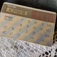 Касио-вечен калкулатор на 40 години, снимка 2 - Друга електроника - 42356056