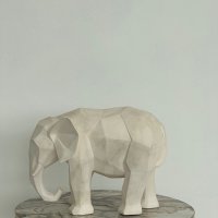 Статуетка слон, снимка 2 - Статуетки - 42383738