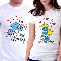 ПРОМОЦИЯ! Уникални тениски, блузи и суитчъри за двойки по ваш дизайн, снимка 14 - Тениски - 31238255