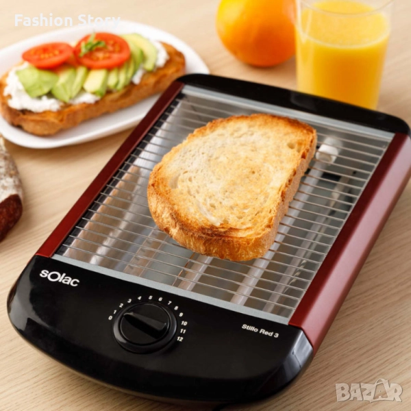 Хоризонтален тостер Solac Stillo Red 3, снимка 1