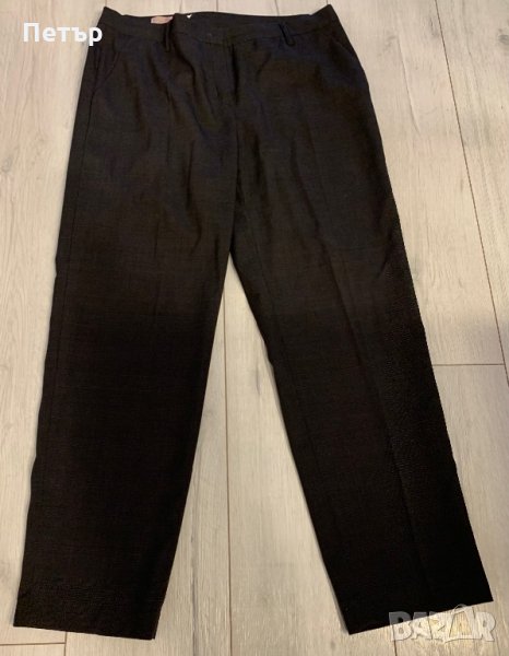 Ежедневен тъмно сив дамски панталон, снимка 1