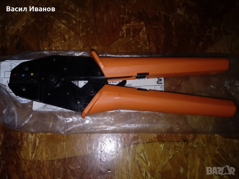 Продавам инструменти за кримпване на изолирани кабелни обувки , снимка 1