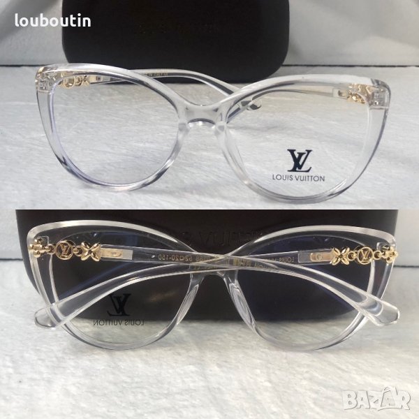 Louis Vuitton Прозрачни слънчеви,диоптрични рамки очила за компютър, снимка 1