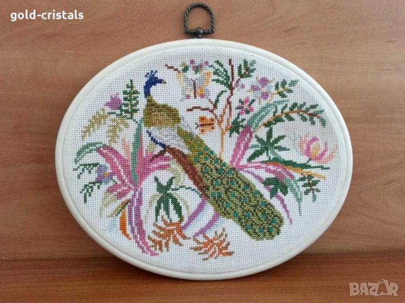 Ретро ръчно ушит гоблен, снимка 1