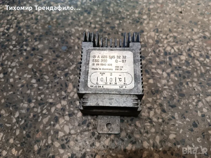 Модул вентилатор A0255453232 , 898940000 на Мерцедес А Клас Mercedes W168, снимка 1