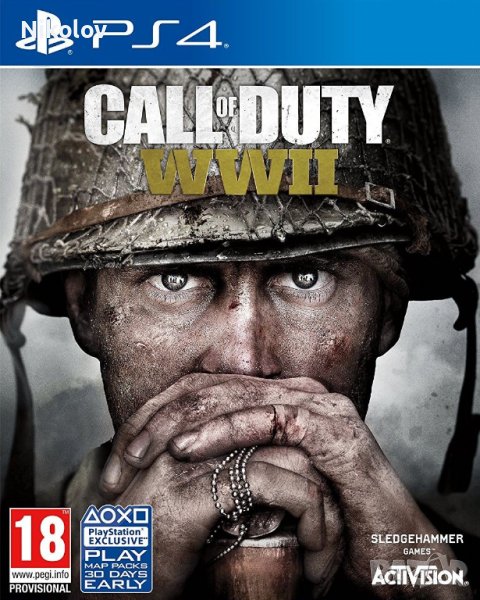 Call of Duty WWII PS4 COD (Съвместима с PS5), снимка 1