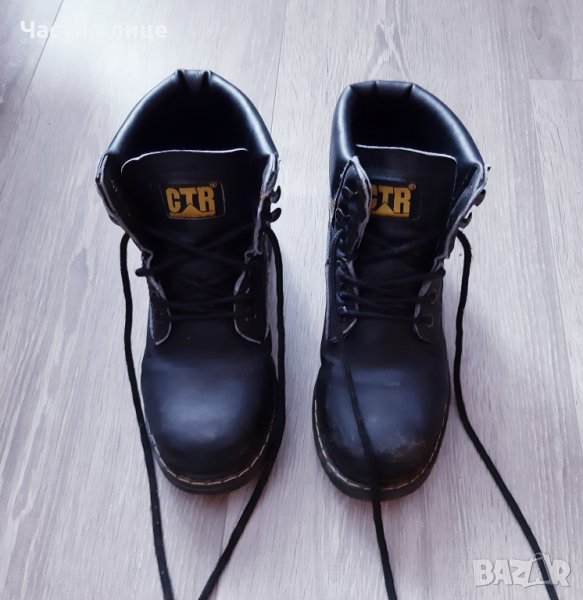 Два чифта черни качествени зимни боти 37 номер  , снимка 1