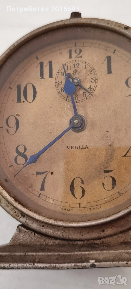 Красив ретро будилник., снимка 1