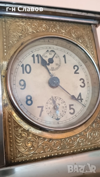 Very Rare Antique 1890 Musical Clock JUNGHANS Joker German Laterna / Alarm Clock, снимка 1