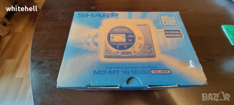 Portable minidisc (минидиск) recorder SHARP MD-MT 161E(S), снимка 1