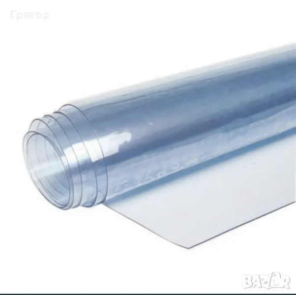 Режем парчета по ваш размер. Прозрачен Винил 500,800,1000мик. , снимка 1