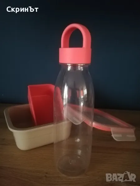 Икеа, бутилка + Кутия за храна , снимка 1