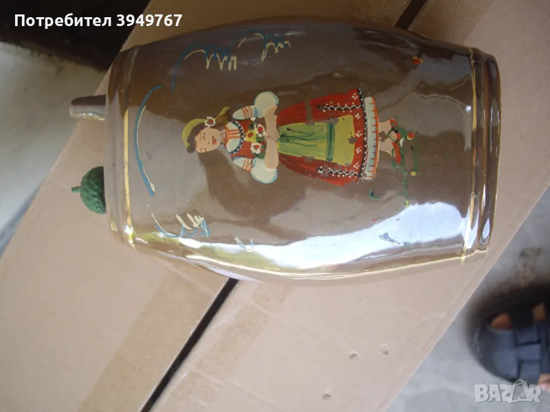 Старо керамично павурче., снимка 1