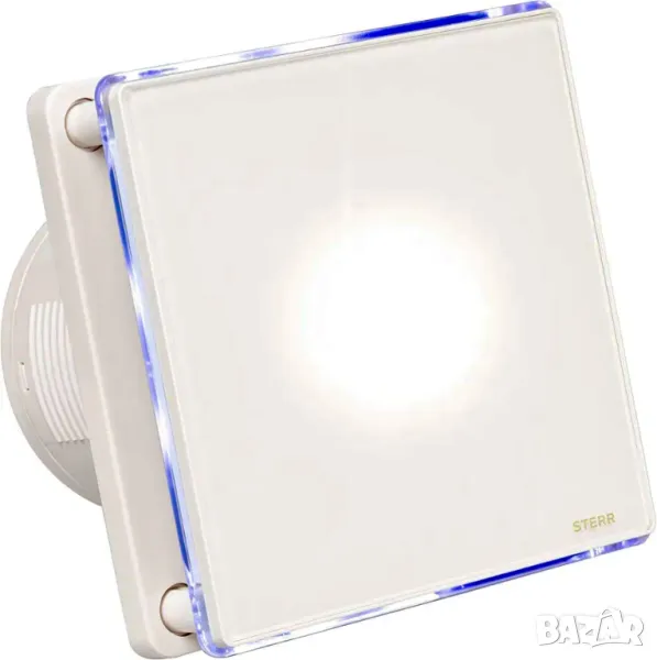 Вентилатор ф100, с таймер и LED светлина , снимка 1