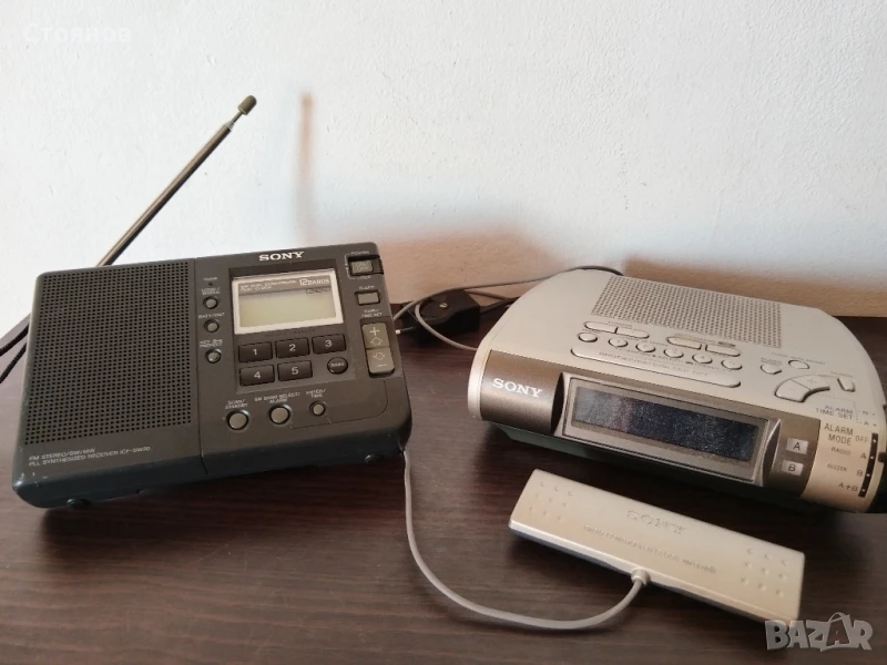 Радио SONY ICF 30 Japan, SONY ICF-C255RC AM/FM, снимка 1