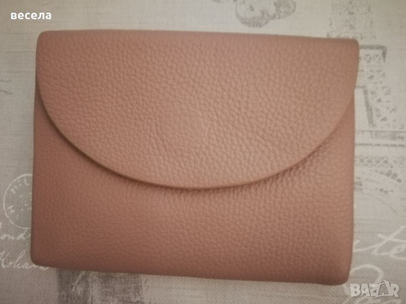 Дамски портфейл, портмоне от естествена кожа, меко, леко, елегантно. , снимка 1