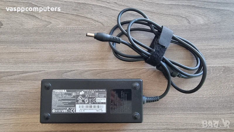 Оригинален Захранващ Адаптер, зарядно Toshiba 120W 19V/6,32A, снимка 1