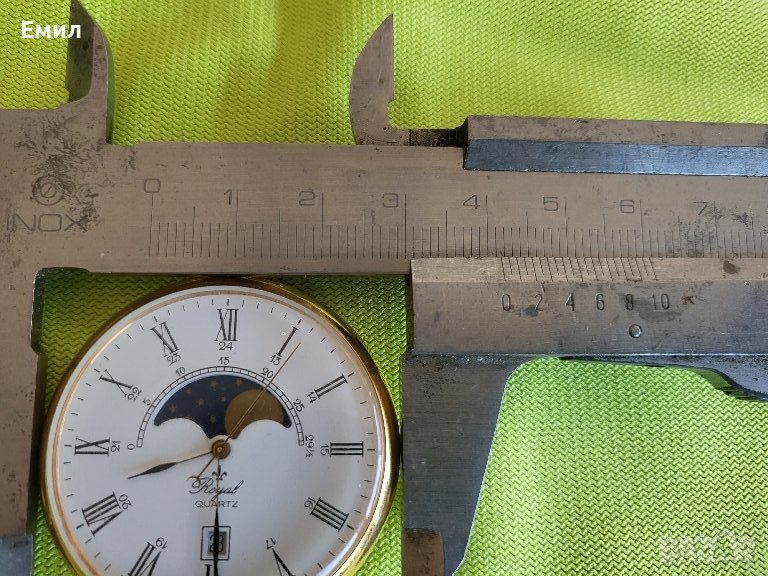 Колекционерски джобен часовник ROYAL QUARTZ SWISS MADE, снимка 1