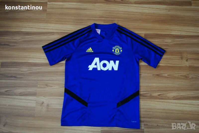 оригинална тениска adidas / Manchester United AON / Blue , снимка 1