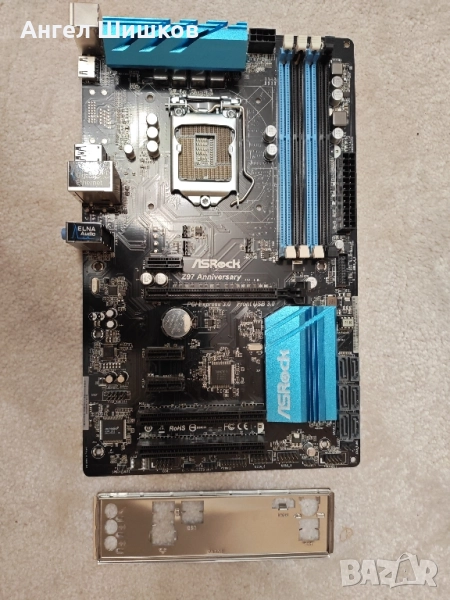 Дънна платка ASRock Z97 Anniversary Socket 1150, снимка 1