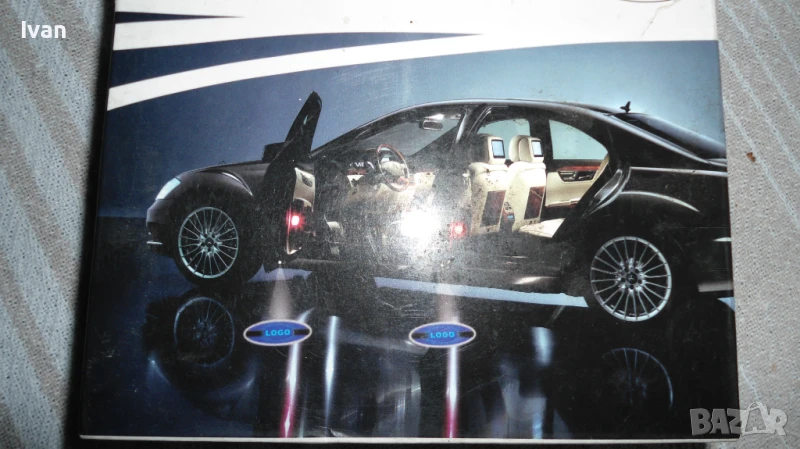 Лед светещо лого за врати BMW, снимка 1