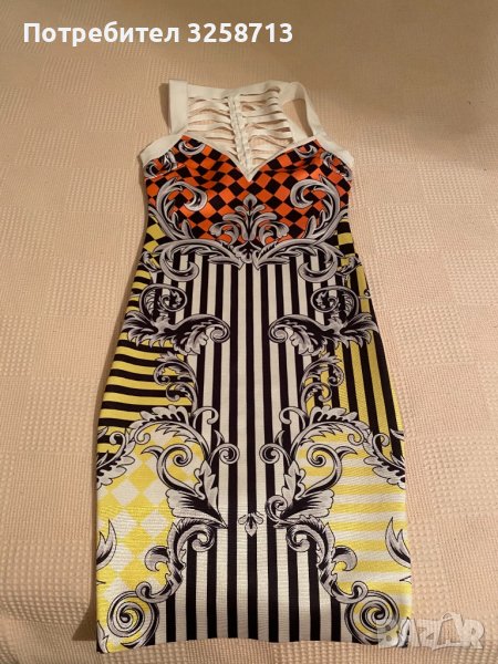 Дизайнерска елегантна рокля, снимка 1