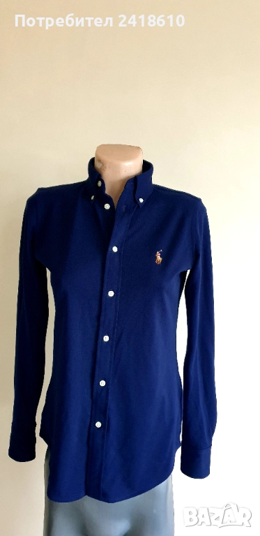 POLO Ralph Lauren Oxford Knit Pique Cotton Womens Size S НОВО ! ОРИГИНАЛ! Дамска Риза!, снимка 1