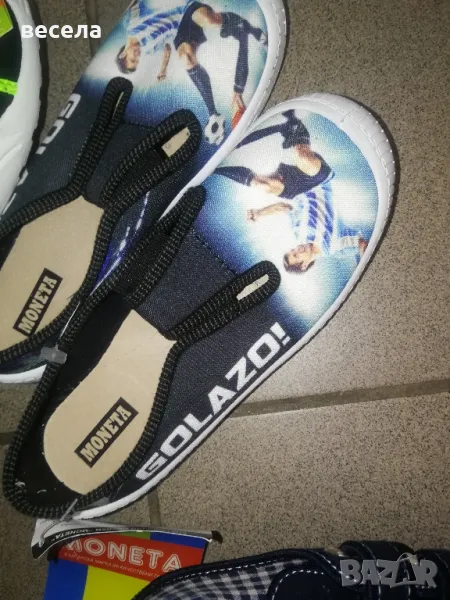 детски гуменки с картинка футболист , снимка 1