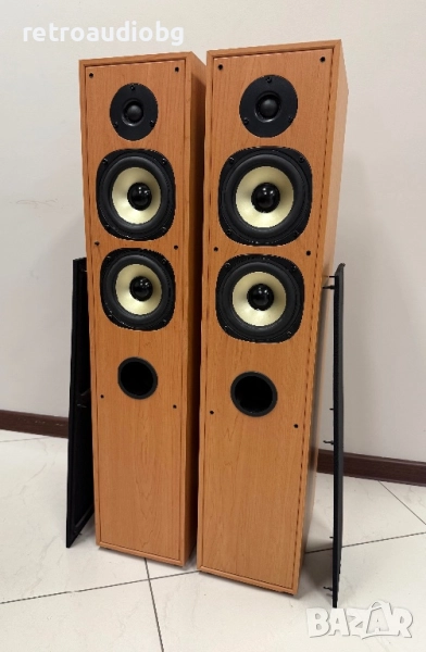 🔊Ретро трилентови подови тонколони DK Digital LS-190 - 120W - 4 ома🔊, снимка 1